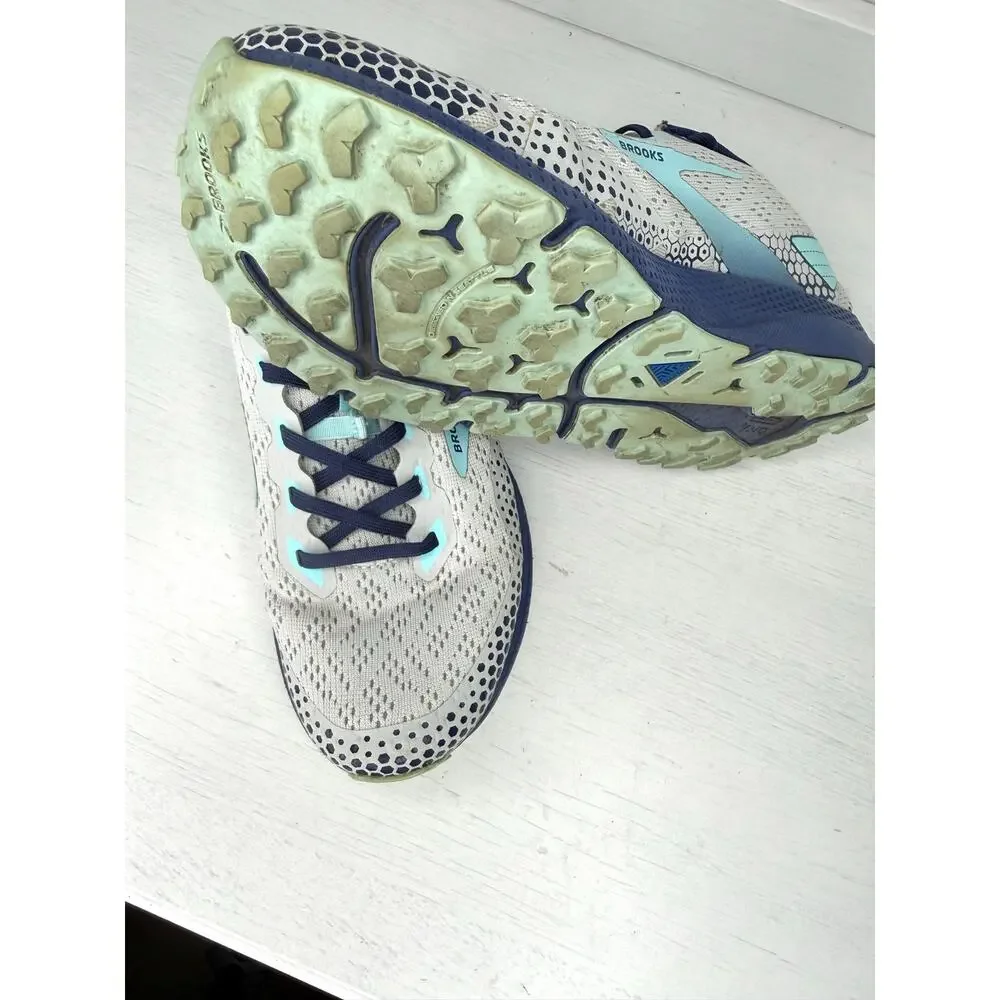 Brooks Divide 3 Women’s Trail Running Shoes Size 8.5 Blue Gray 1203681B006